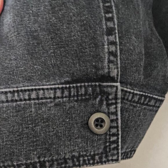 Madewell Drakefield Dark Wash Denim Shirt Shacket Women's Plus Sz XXL - Picture 4 of 9